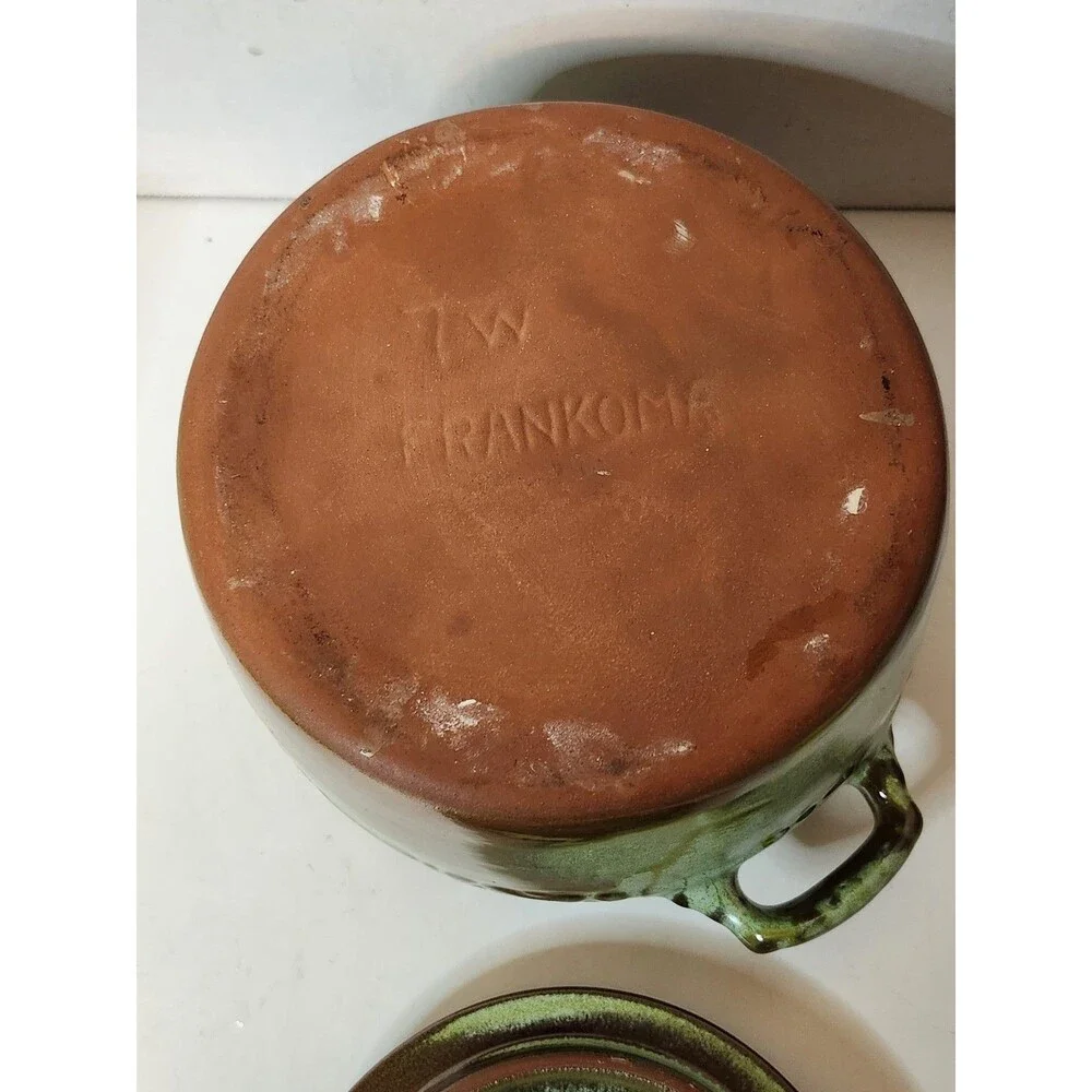 Frankoma 7w Lidded Casserole 2qt Pot Discontinued 6